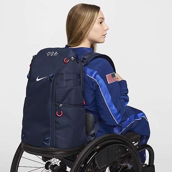 Mens Blue Elite Bags Backpacks. Nike